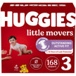 Huggies Size 3 Diapers, Little Movers Baby Diapers, Size 3 (16-28 lbs), 168 Count, Packaging May Vary 🍁 All In One Marketplace Canada