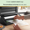 FoodSaver Vacuum Seal Rolls Variety Pack, Vacuum Sealer Rolls for Custom Length Airtight Food Storage Bags and Sous Vide, BPA-Free, 3 Rolls (11