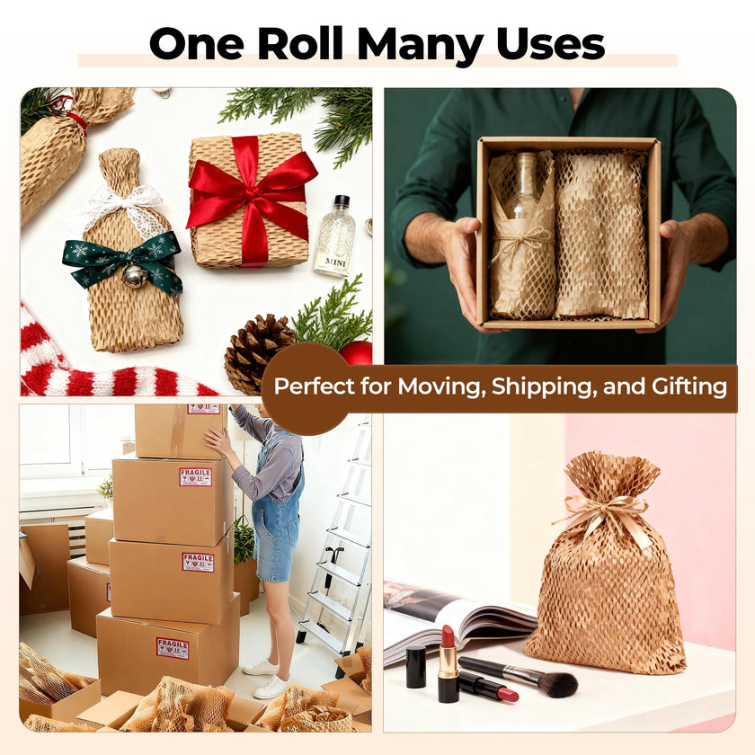 Tera Honeycomb Packing Paper Eco-friendly: 12