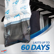 DampRid Fresh Scent Hanging Moisture Absorber, 16 oz., 3 Pack - Eliminates Musty Odors for Fresher, Cleaner Air, Ideal for Closet, 14% More Moisture Absorbing Power*- Blue 🍁 All In One Marketplace Canada