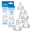 Dr. Brown's Original Nipple, Level 2 (3m+), (6 Count) 🍁 All In One Marketplace Canada