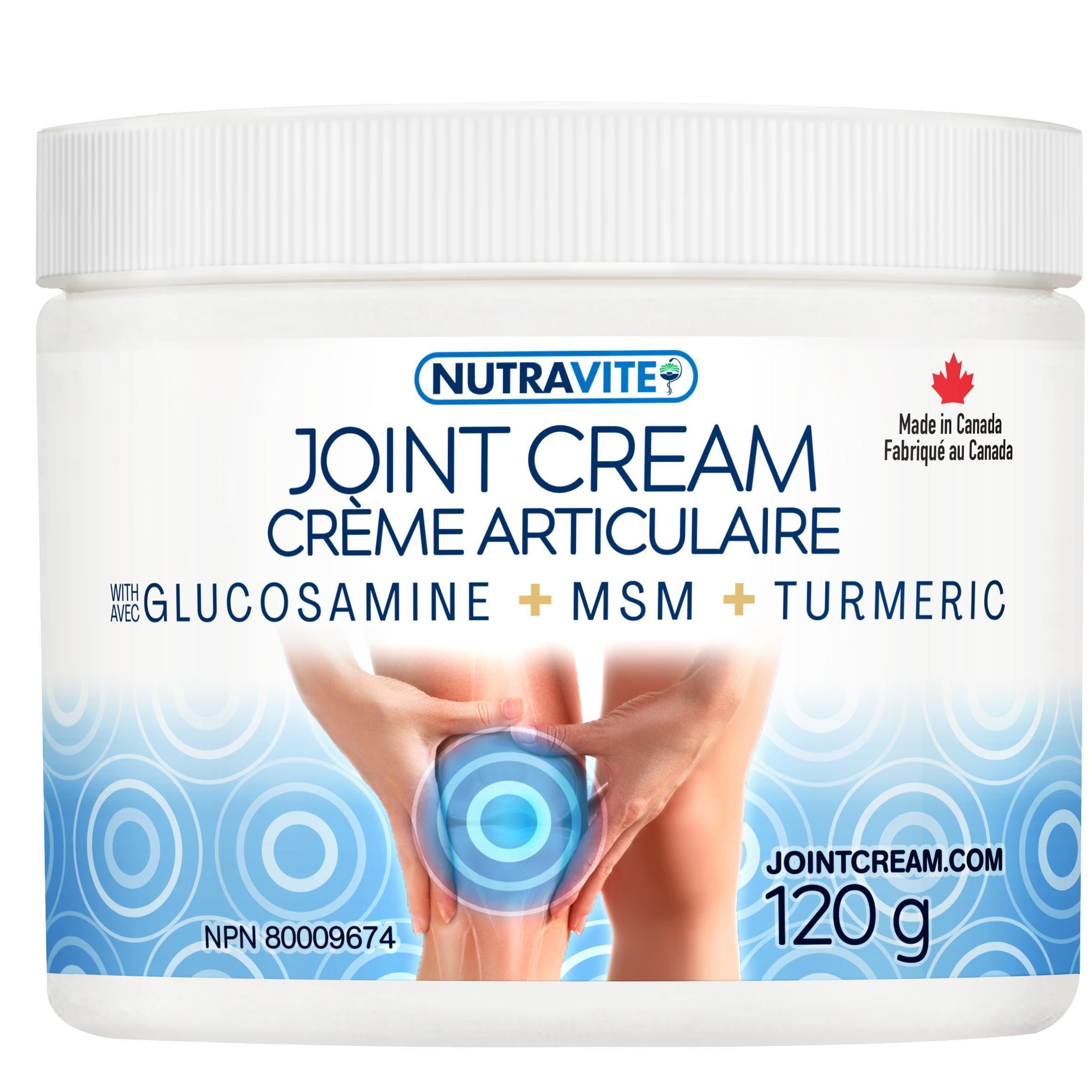 Cooling Arthritis Pain Relief Cream – Non-Greasy & Fast Absorbing Joint Cream with Glucosamine, MSM, Turmeric, Camphor & Menthol. For Joints, Muscles, Hands, Knees, Neck & Back. Made in Canada. 🍁 All In One Marketplace Canada