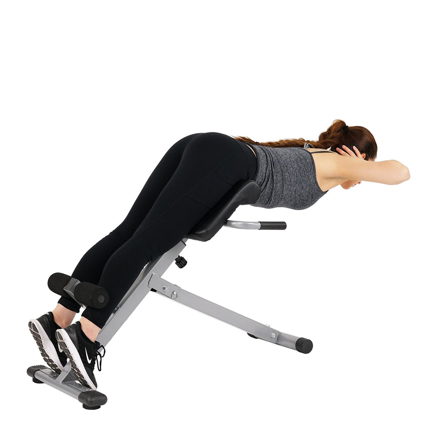 Sunny Health & Fitness Foldable Roman Chair, 45-Degree Hyperextension Bench 🍁 All In One Marketplace Canada