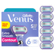 Gillette Venus Extra Smooth Contour Women’s Razor Blades, 5-Bladed Razor Refills, 1 Pack (Count of 6) 🍁 All In One Marketplace Canada