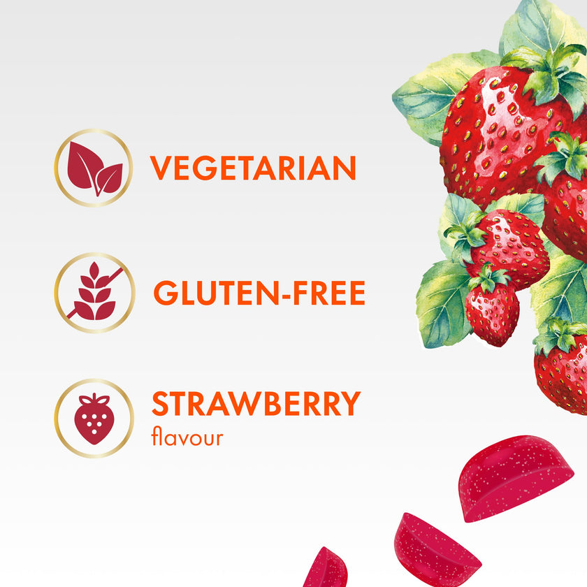 Align Probiotic Gummies for Women & Men, Helps Support Gastrointestinal Health, Made With Naturally Sourced Fruit Flavors, Strawberry Flavour, 60 Gummies 🍁 All In One Marketplace Canada