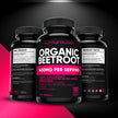 Nutratology® Organic Beetroot Capsules | 1400mg per Daily Serving | 180 Capsules | Canadian Made | Source of Antioxidants | Organic Beet Root Powder 🍁 All In One Marketplace Canada