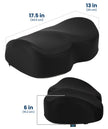 Everlasting Comfort Foot Rest for Under Desk at Work - Memory Foam Office Foot Stool & Under Desk Footrest Leg Elevation Pillow for Gaming & Home Office, Supports Posture 🍁 All In One Marketplace Canada