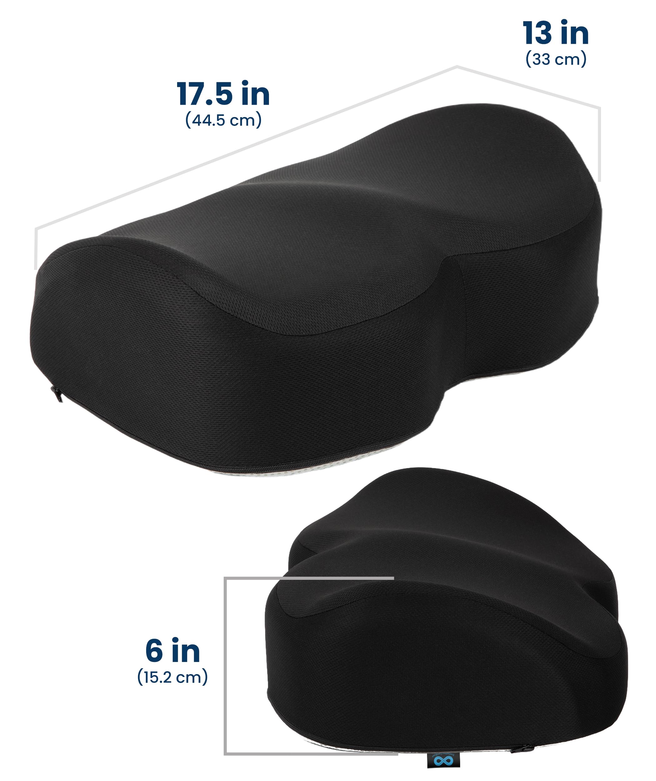 Everlasting Comfort Foot Rest for Under Desk at Work - Memory Foam Office Foot Stool & Under Desk Footrest Leg Elevation Pillow for Gaming & Home Office, Supports Posture 🍁 All In One Marketplace Canada