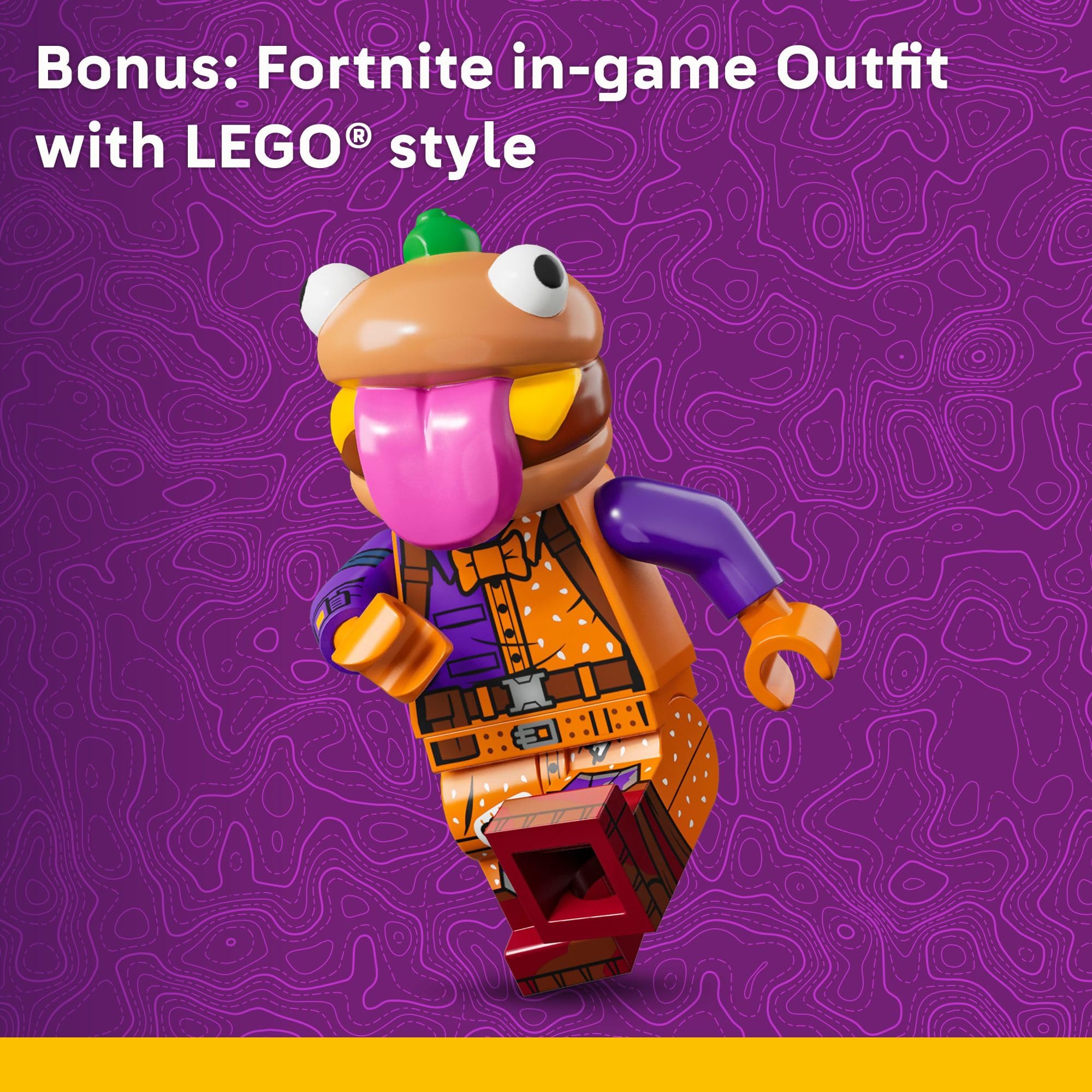 LEGO Fortnite Durrr Burger Restaurant Kids Toy - Video Game Building Set for Boys & Girls, Ages 10+ - Fortnite Minifigures Beach Boss, Grimy, and More - Gift Idea for Birthdays & Gaming Fans - 77076 🍁 All In One Marketplace Canada