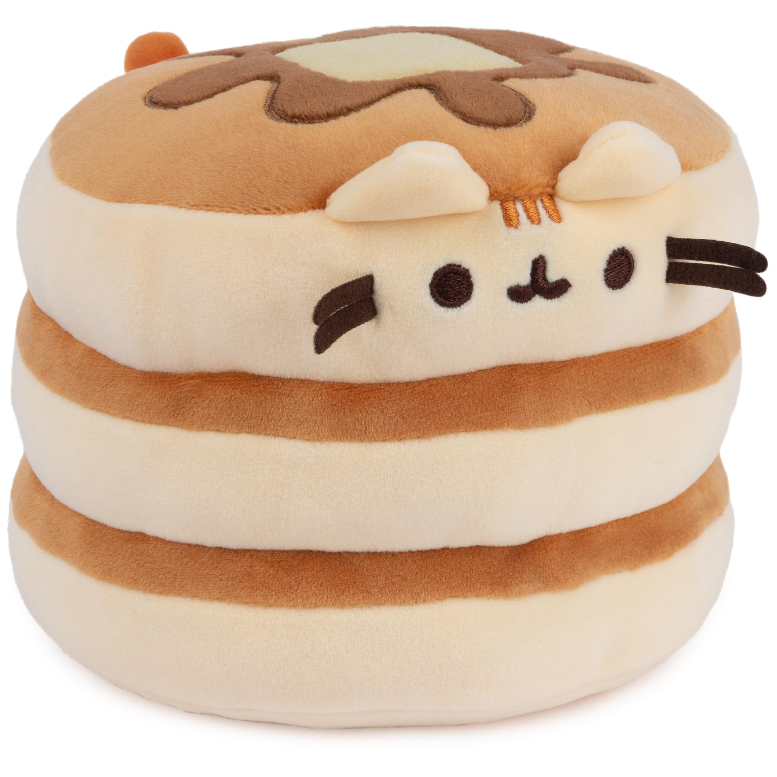 GUND Pusheen The Cat Pancake Squisheen Plush, Squishy Toy Stuffed Animal for Ages 8 and Up, Brown, 6” 🍁 All In One Marketplace Canada