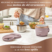 Crock-Pot Electric Lunch Box, Portable Food Warmer for On-the-Go, 20-Ounce (591 mL), Blush Pink 🍁 All In One Marketplace Canada