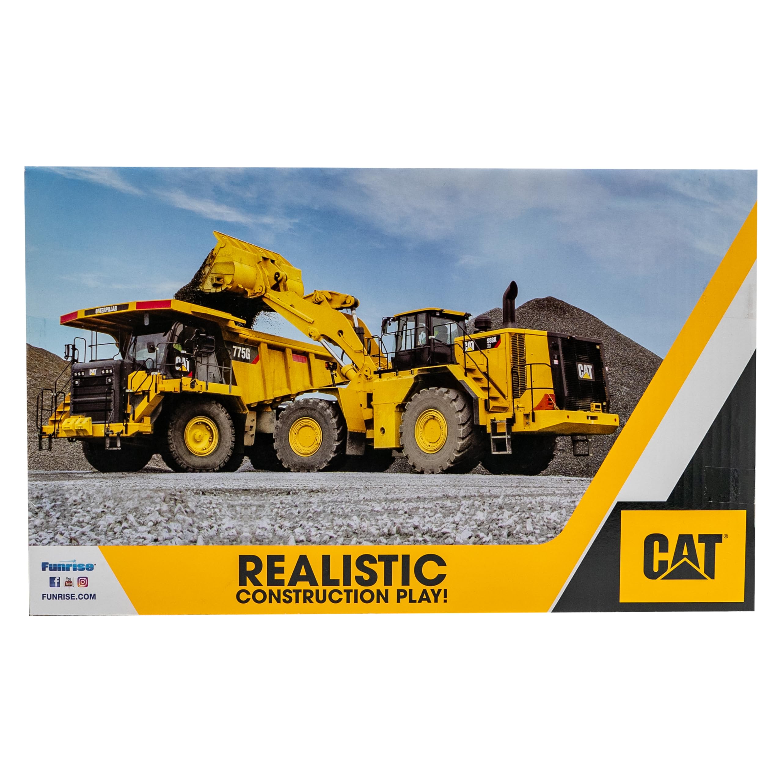 Cat Construction Toys, Steel Excavator 20