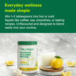 Organika Canadian-Made Enhanced Collagen Protein Powder- Lemon - For Healthy Hair, Skin, Nails, Joints - Hydrolyzed Peptides For Better Absorption – Grass-Fed, Non-GMO - 252g 🍁 All In One Marketplace Canada