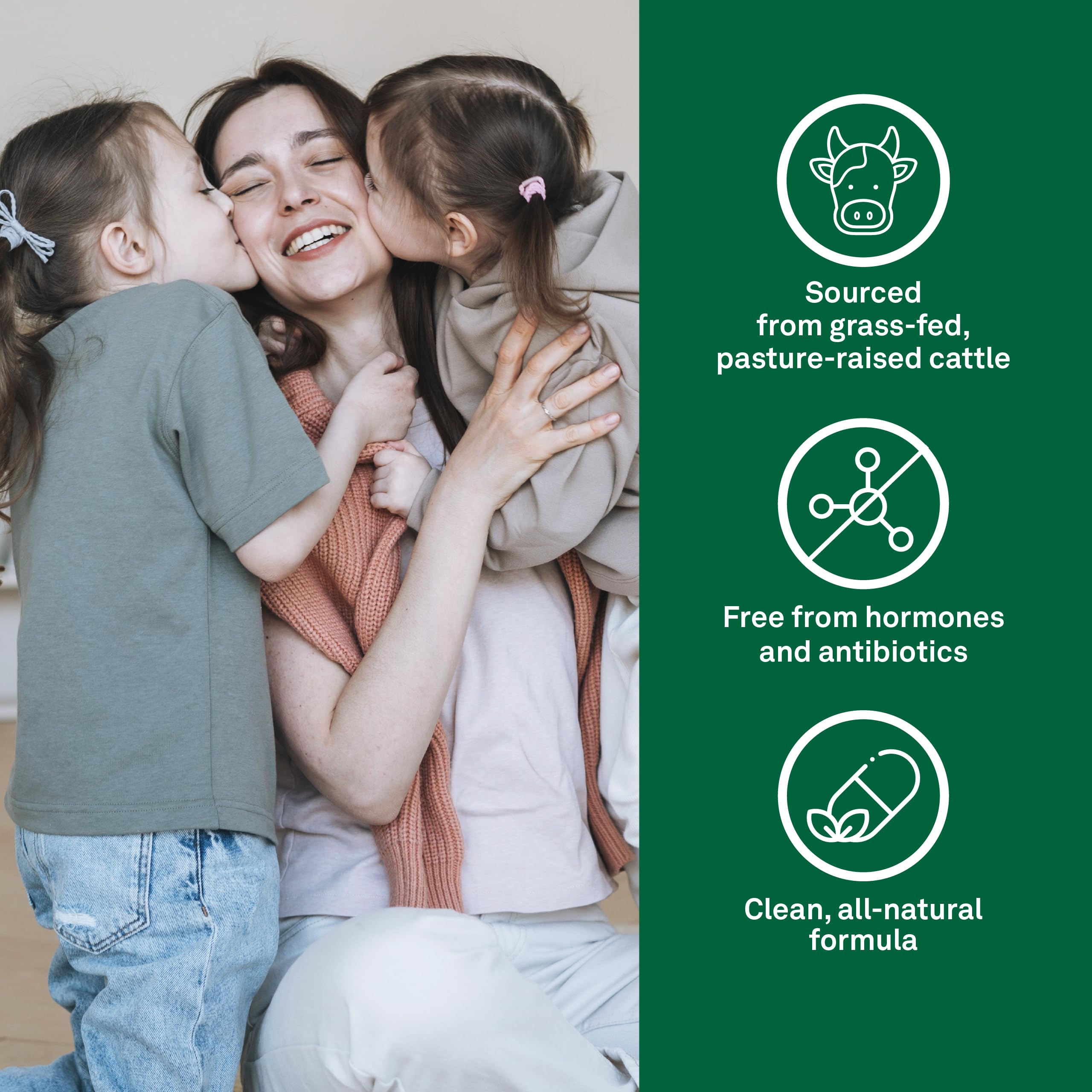 Organika Canadian-Made Colostrum (Bovine)- Immune Support, Grass-Fed- 180caps 🍁 All In One Marketplace Canada