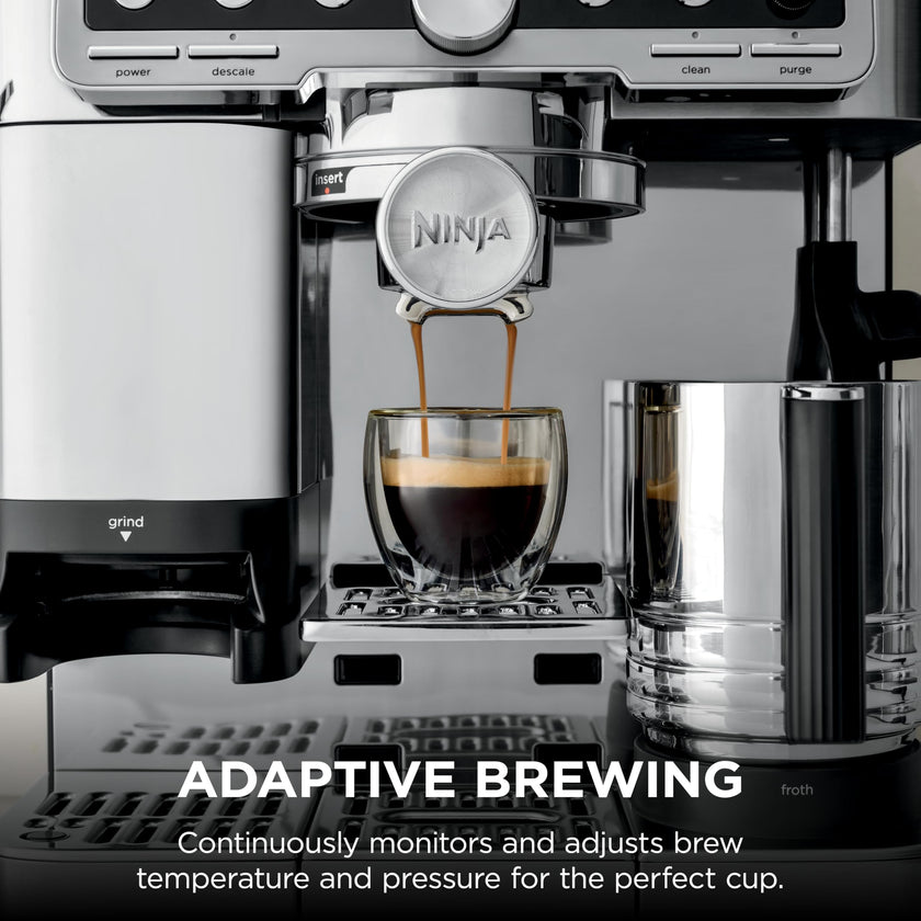 Ninja Luxe Café Pro Series, Espresso, Cold Brew, Hot Water, ES701C 🍁 All In One Marketplace Canada