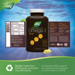 Nature's Way NutraSea +D Omega 3 + Vitamin D Softgels Supplement with Fish Oil – Fresh Mint Flavour – Heart, Brain, Bone & Immune Support for Adults and Kids 6+ – EPA & DHA + 1000IU D3, 150 Softgels 🍁 All In One Marketplace Canada