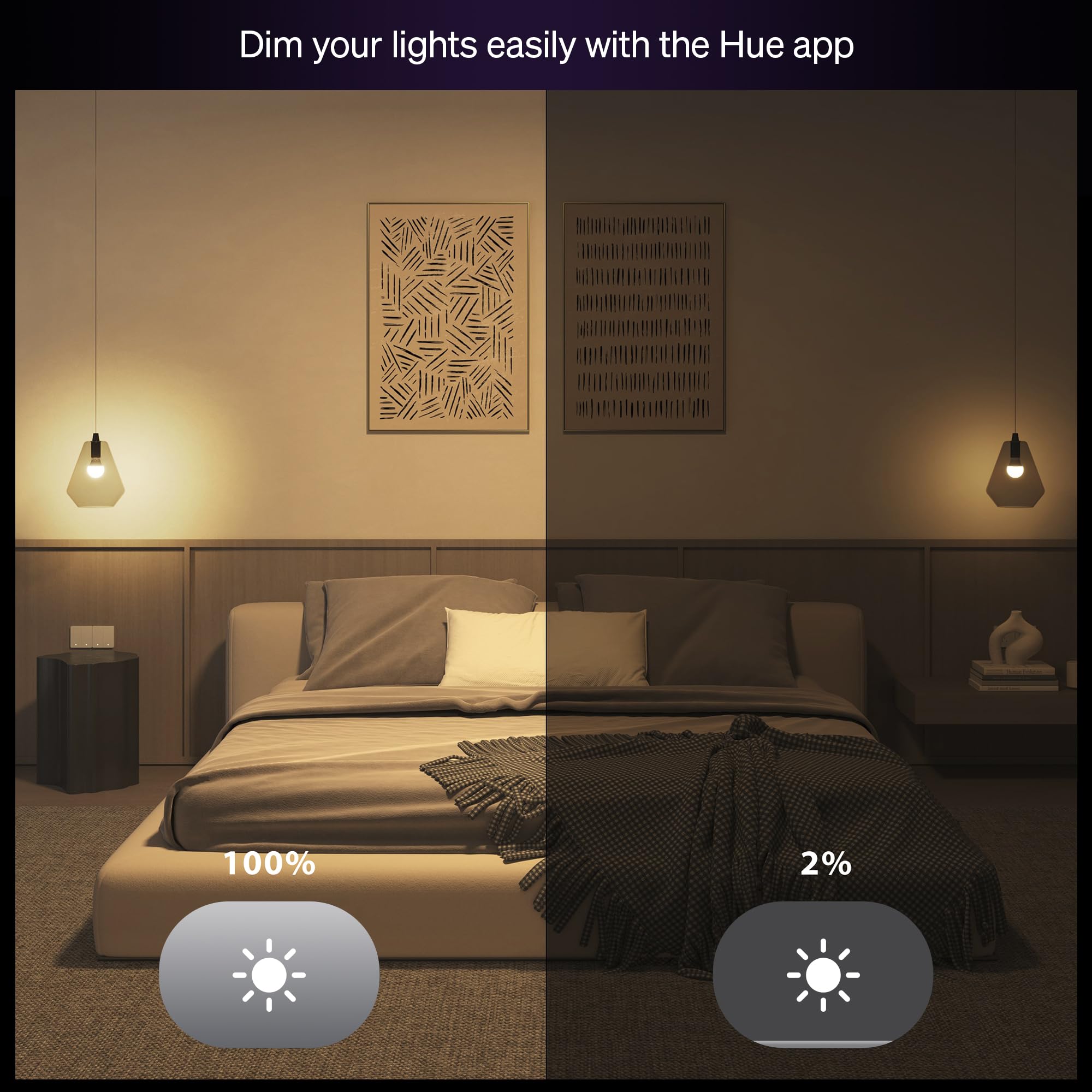 Philips Hue Essential Smart LED A19 Bulb, 4-Pack 🍁 All In One Marketplace Canada