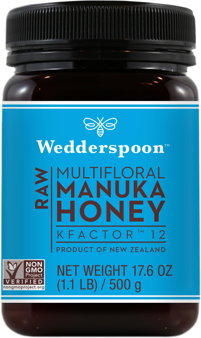 Wedderspoon - Raw Manuka Honey KFactor 12 (500g)