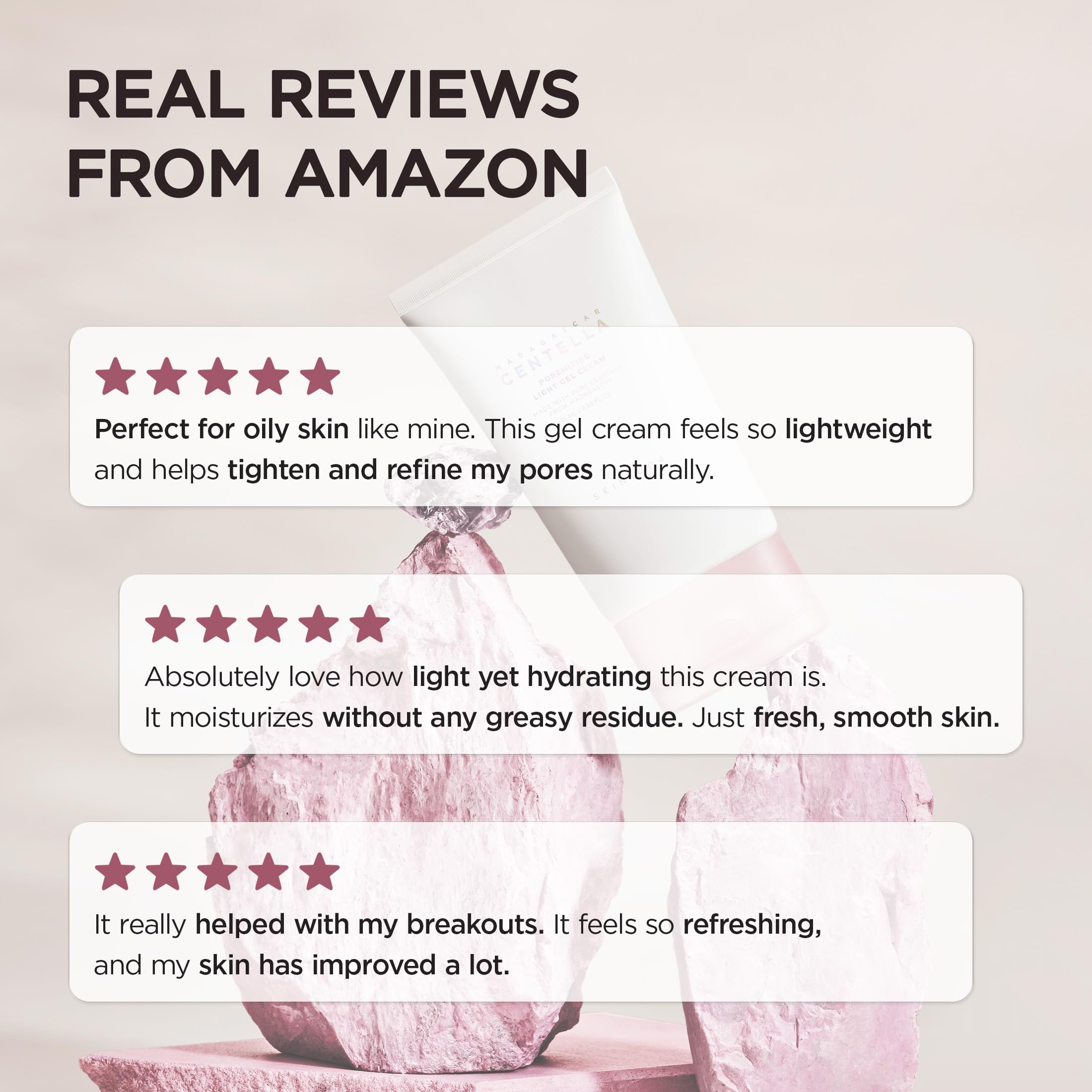 SKIN1004 Madagascar Centella Poremizing Light Gel Cream 2.53 fl.oz (75ml) | Tightens Pores | Soothes Irritated Skin 🍁 All In One Marketplace Canada