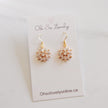 Crystal Flower Earrings