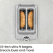 Chefman 2-Slice Pop-Up Stainless Steel Toaster w/ 7 Shade Settings, Extra Wide Slots for Toasting Bagels, Defrost/Reheat/Cancel Functions, Removable Crumb Tray, 850W, 120V, Silver 🍁 All In One Marketplace Canada