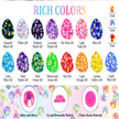 KCZ 30000pcs Resin Jelly Rhinestones – 3mm Mixed-Color Flatback Gems for Bedazzling, Diamond Art, Nail Art, Shoes, Crafts & DIY Projects 🍁 All In One Marketplace Canada