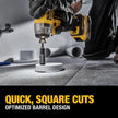 DEWALT Impact Connect Pipe Cutter, PVC Cutter, Diamond Grit Cutting Wheel (DWAIPCIR) 🍁 All In One Marketplace Canada