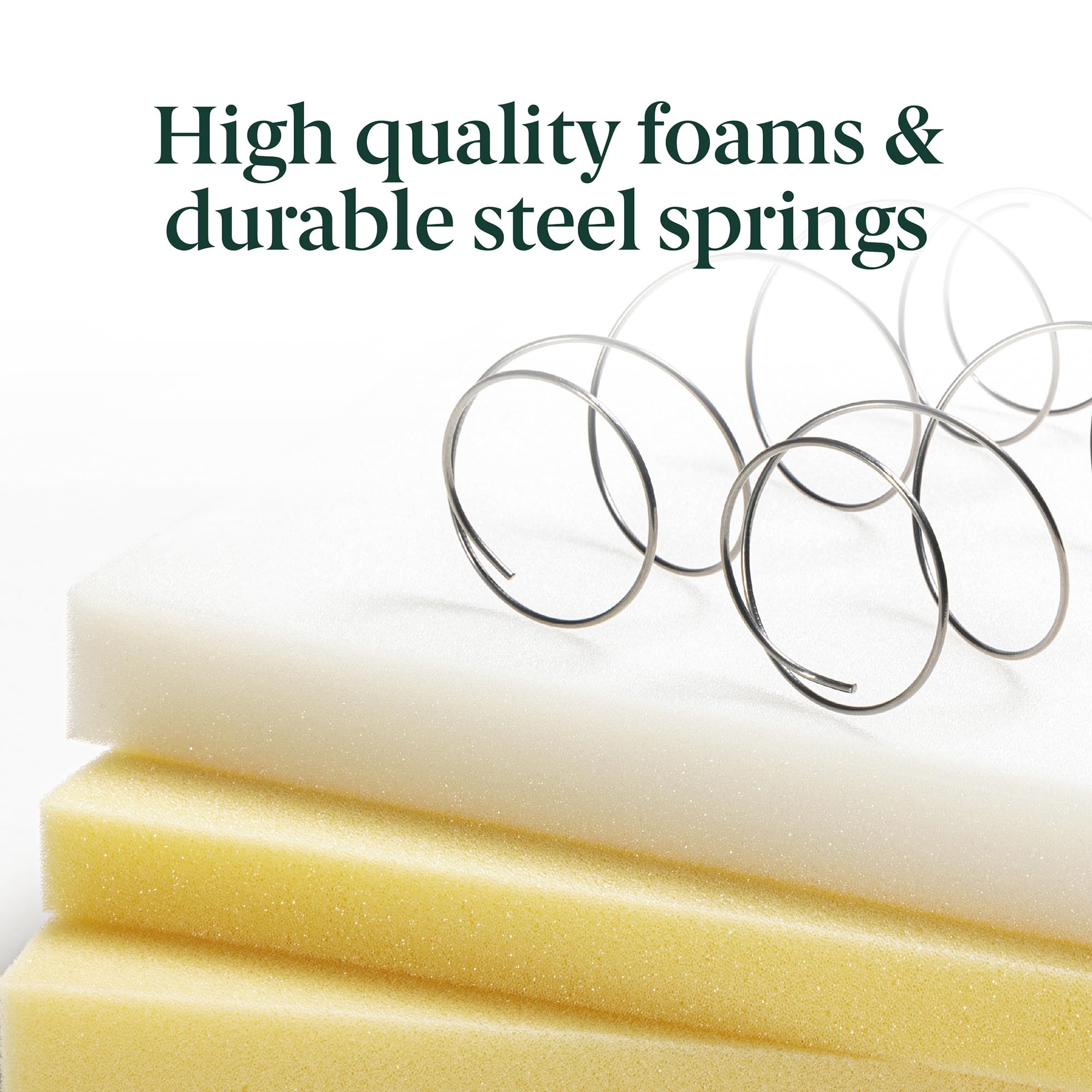 Zinus Twin Mattress - 10 Inch Foam & Spring Hybrid Mattress, Affordable Mattress, CertiPUR-US Certified Foam, Mattress in a Box, 10-Year Warranty, Twin Size 🍁 All In One Marketplace Canada