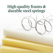 Zinus 8 Inch Spring Sensation Hybrid Mattress [New Version], Twin XL, Fiberglass Free, Medium Firmness, Durable Support, Certified Safe Foams & Fabric, Mattress in A Box 🍁 All In One Marketplace Canada