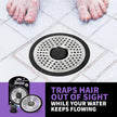 ShowerShroom SHSULT755 Ultra Revolutionary Shower Hair Catcher Drain Protector, Stainless 🍁 All In One Marketplace Canada