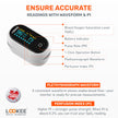 LOOKEE A320 Premium Pulse Oximeter Finger Heart Rate Oxygen Monitor | Proudly Canadian | SpO2 Blood Oxygen Level | Medical Accuracy, Alarm & PI | OLED Display | Batteries & Lanyard 🍁 All In One Marketplace Canada