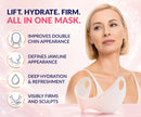 Stylia V Line Lifting Collagen Face Mask - Lift, Firm & Contour Jawline - Double Chin Strap with Hyaluronic Acid & Aloe Vera - Hydrating Neck & Face Tightening Mask - Chin Strap for Sleeping 10PC 🍁 All In One Marketplace Canada