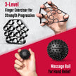 FitBeast Grip Strength Trainer, Hand Gripper Strengthener Kit - 6 Pack with Adjustable Resistance Forearm Strengthener, Forearm Exerciser and Massage Balls for Hand Therapy, Grip Training and Recovery 🍁 All In One Marketplace Canada