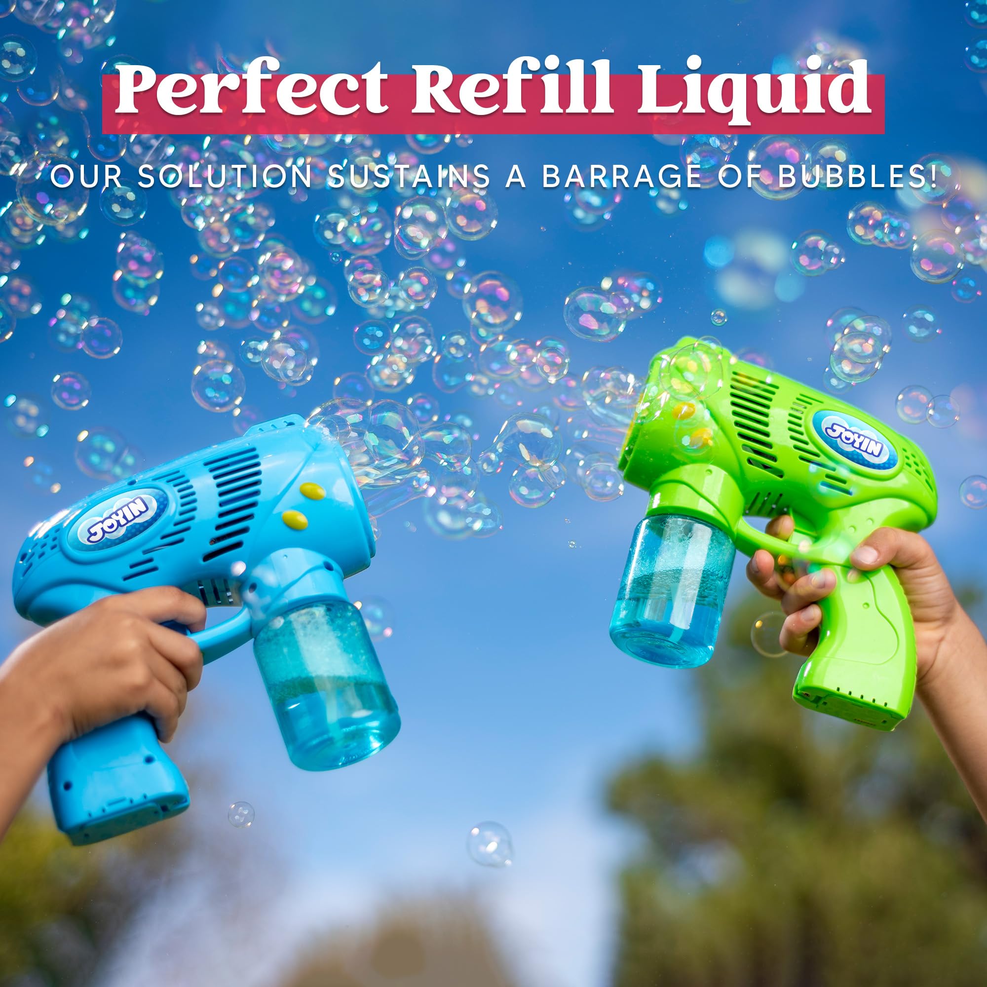JOYIN 32 OZ Concentrated Bubble Solution for Bubble Machines (Up to 2.5 Gallons), Concentrated Solution Refills for Machine, Wands, Blower, Easter, Kids, Parties 🍁 All In One Marketplace Canada
