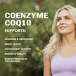 CoQ10 Supplement | Ultra Strength 400MG Per Daily Dose | Migraine, Headache & Heart Health Support | Coenzyme Q10 to Reduce Migraine Frequency & Support Cardiovascular Health | Made in Canada & Non-GMO | 30 Day Supply | 60 Ct