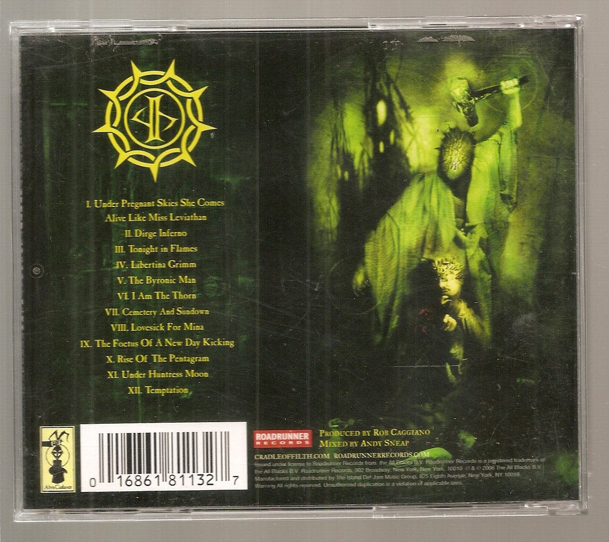 Cradle Of Filth / Thornography - CD (Used)
