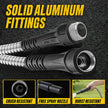 Bionic Steel Metal Garden Hose 50ft, Rust Proof 304 Stainless Steel Water Hose with Aluminum Fittings, Flexible & Heavy Duty Hose, Lightweight, Kink Free & Easy Coil Outdoor Hose - 2026 Model 🍁 All In One Marketplace Canada