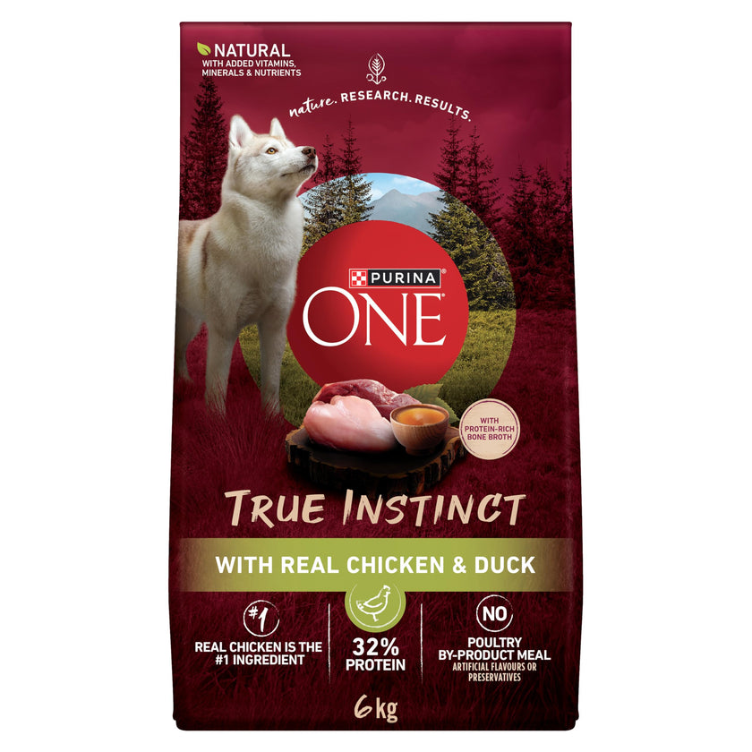 Purina ONE True Instinct Dry Dog Food, Chicken & Duck 6kg 🍁 All In One Marketplace Canada