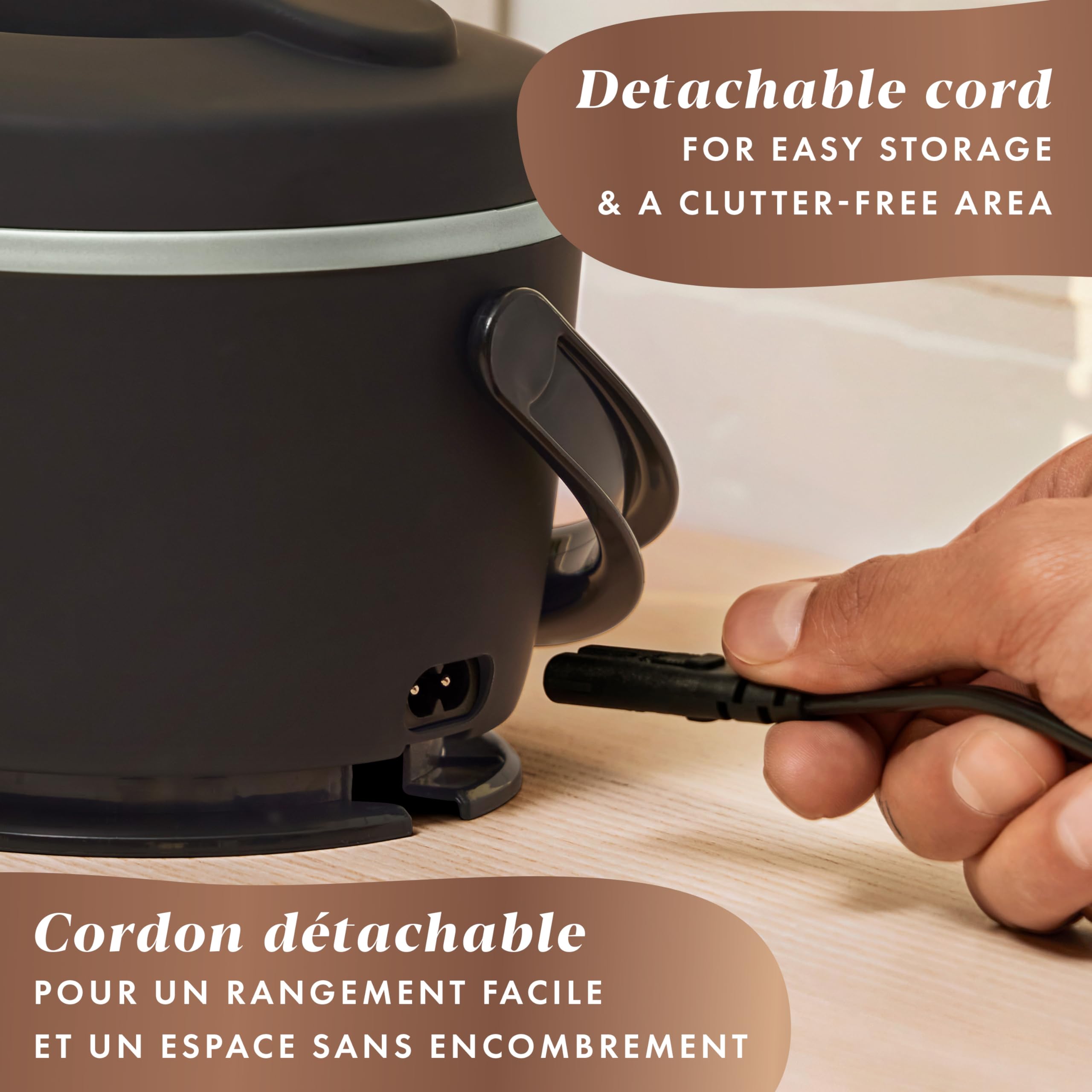 Crock-Pot Electric Lunch Box, Portable Food Warmer for On-the-Go, 20-Ounce (591 mL), Black Licorice 🍁 All In One Marketplace Canada