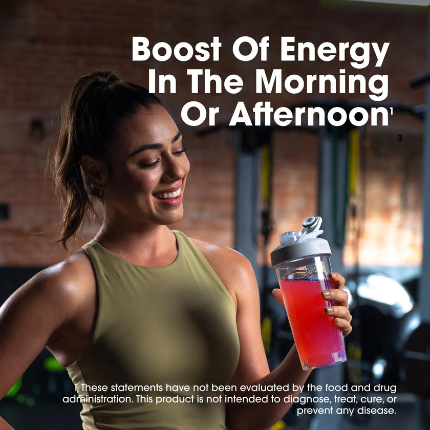 Optimum Nutrition Amino Energy Powder: Pre- workout & Anytime energy with Green tea, Green coffee extract + BCAA's - Fruit fusion: 30 servings [270g] (packaging may vary) 🍁 All In One Marketplace Canada