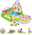 Fisher-Price Baby Playmat Deluxe Kick & Play Piano Gym Learning Toy & 2 Maracas Soft Rattles for Newborn to Toddlers Ages 0+ Months 🍁 All In One Marketplace Canada