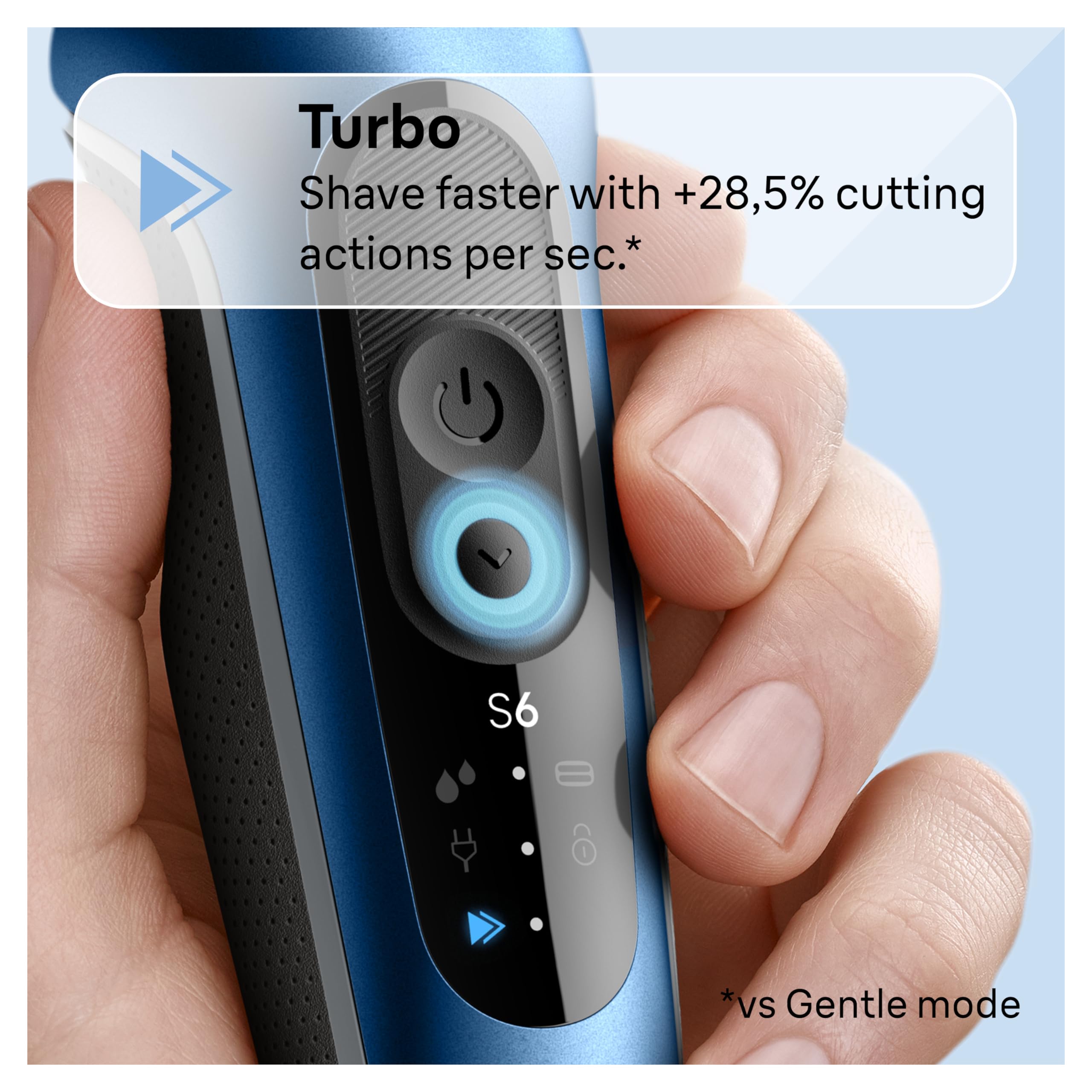 Braun Electric Razor for Men Series 6, Beard Shaver, Electric Shaver, GentleFlex, SkinGentle Foil, with Precision Trimmer, S6 6120s, 1 item 🍁 All In One Marketplace Canada