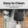 Chefman Air Fryer – 4 QT Compact Airfryer for Quick & Easy Meals, Features Hi-Fry Technology for Extra Crisp, Easy-View Window, Touch Controls with 4 Presets, Nonstick & Dishwasher Safe Basket - Black 🍁 All In One Marketplace Canada