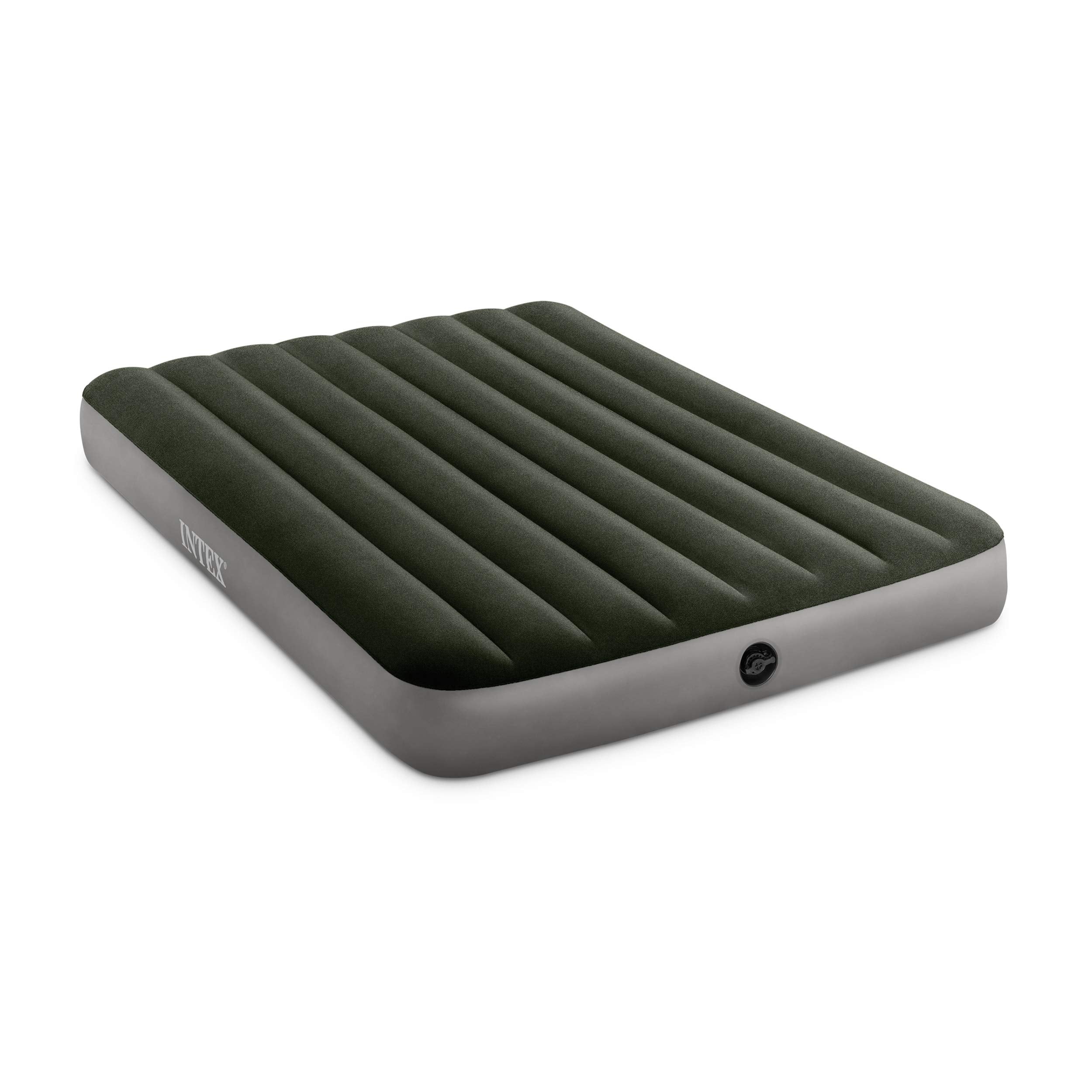 INTEX 64778E Dura-Beam Standard Prestige Air Mattress: Fiber-Tech – Full Size – 10in Bed Height – 600lb Weight Capacity – Pump Included 🍁 All In One Marketplace Canada