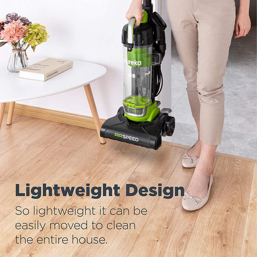 Eureka Powerful Bagless Upright Vacuum Cleaners Compact for Home Pets, Airspeed Ultra Lightweight Household Vacuum Cleaner for Carpet and Hard Floor, NEU100C, Lime Green 🍁 All In One Marketplace Canada