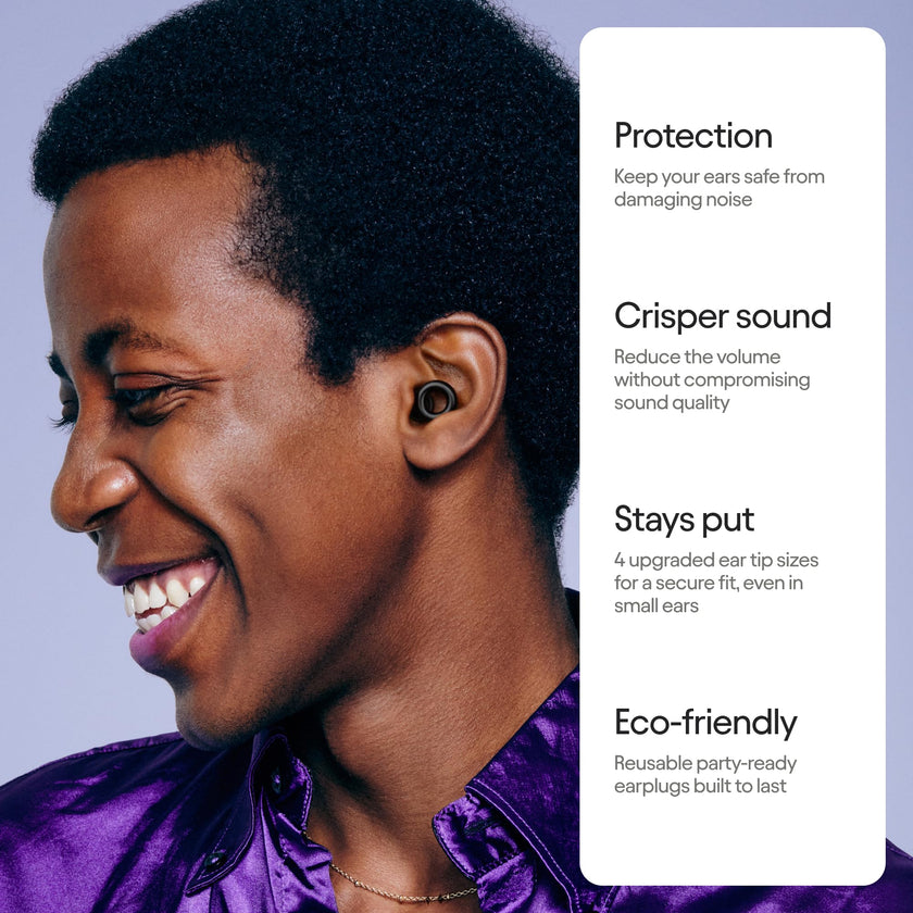 Loop Experience 2 Ear Plugs – Stylish Certified Hearing Protection for Concerts & Festivals, Live Events, Musicians, Sports, DJs and Nightlife – 17dB Noise Reduction Earplugs (High-Fidelity) 🍁 All In One Marketplace Canada