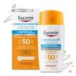 Eucerin Complete Hydration Ultra-Light Fluid Sunscreen, Daily Face Sunscreen SPF 50 With Hyaluronic Acid, Body SPF 50 Lotion with UVA-UVB Sun Protection, Fragrance Free & Non Greasy, 50 ml 🍁 All In One Marketplace Canada