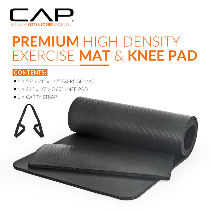 CAP Barbell Yoga Mat 1/2