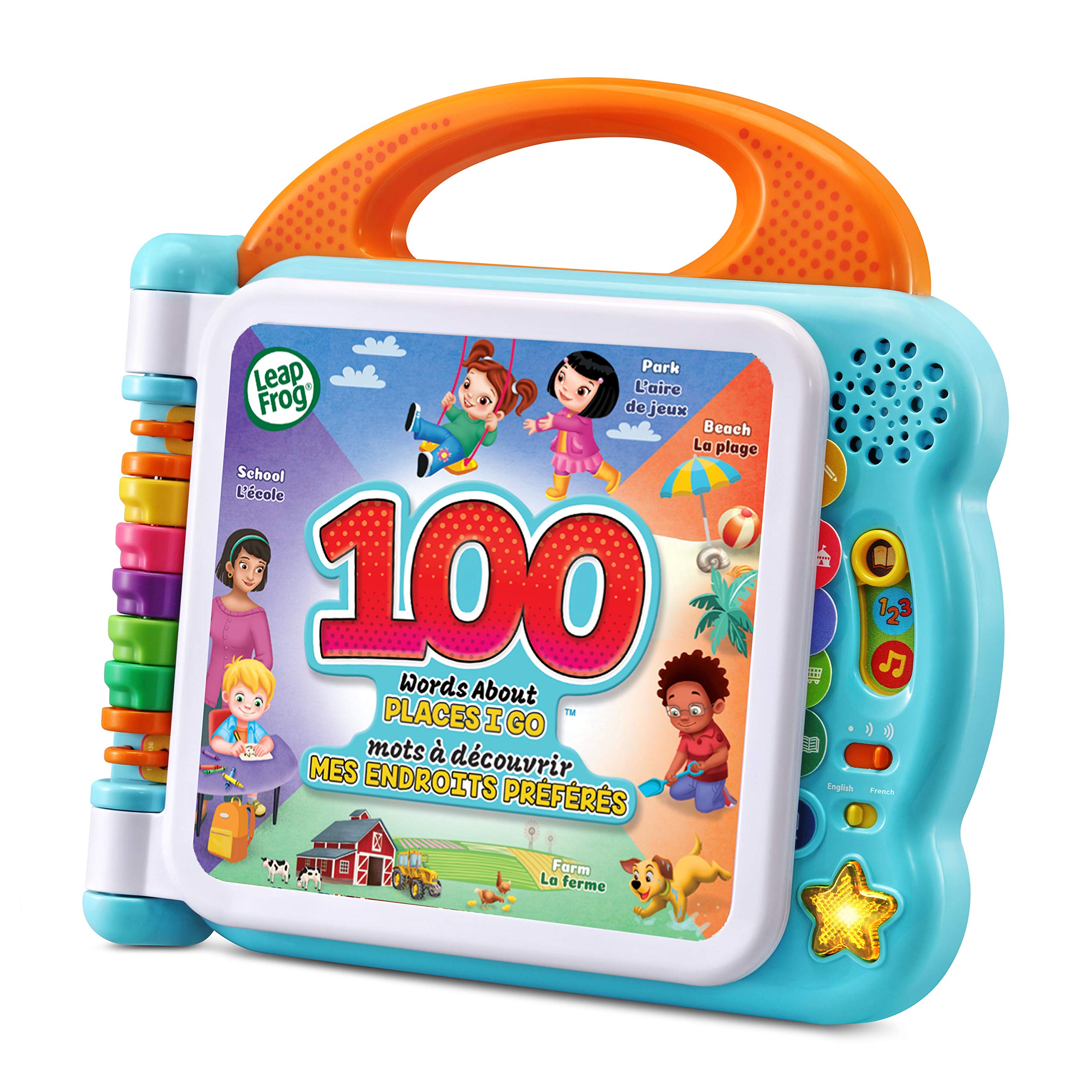 LeapFrog 100 Words About Places I Go Book (Bilingual English-French) 🍁 All In One Marketplace Canada