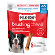 Milk-Bone Brushing Chews Dental Dog Treats, Chicken Flavour Dental Chew, Helps Clean Teeth and Reduce Bad Breath, For Medium Dogs, 45 Treats (Pack of 1) 🍁 All In One Marketplace Canada